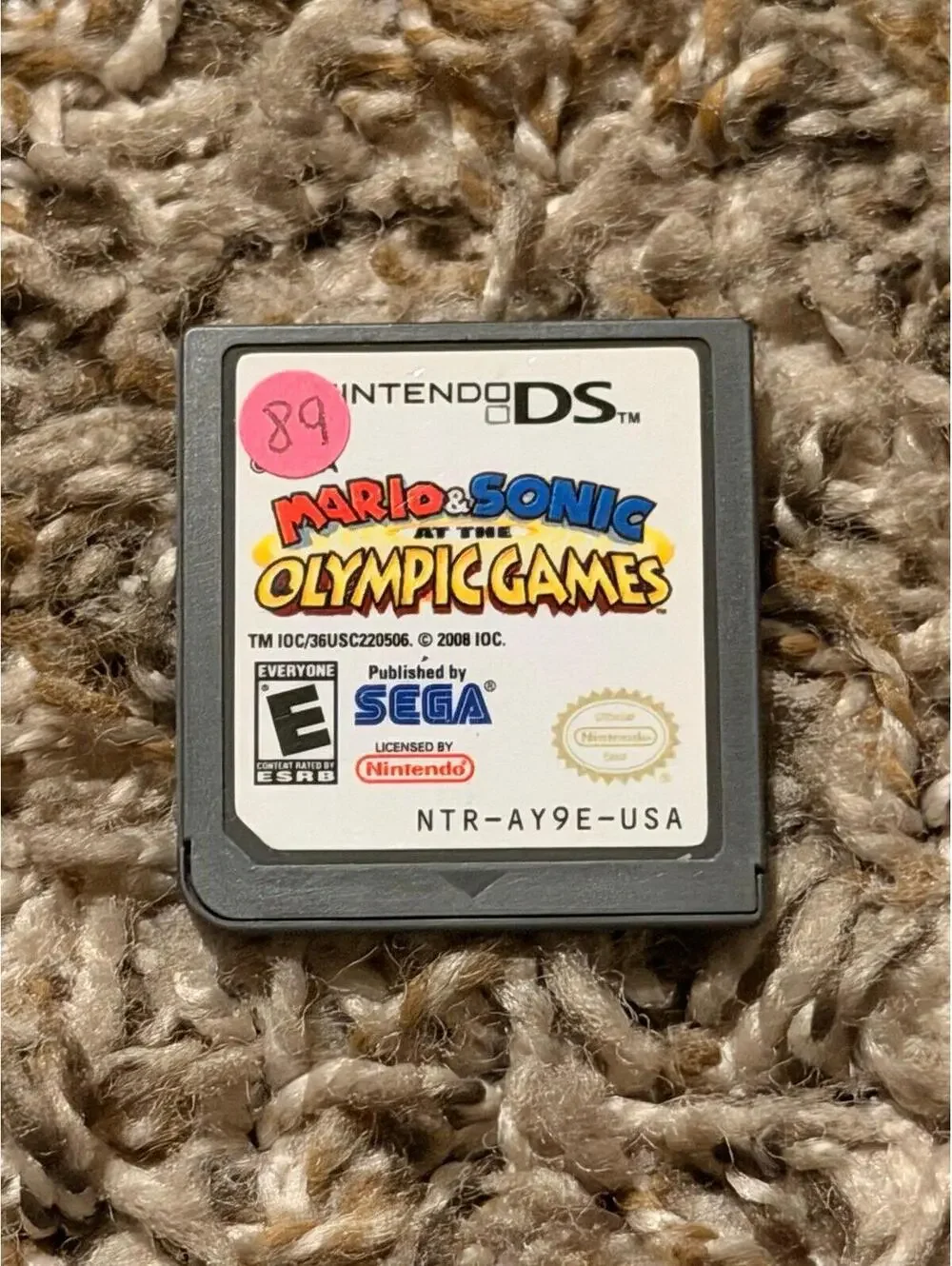 Mario&Sonic at the Olympic Games for Nintendo DS